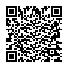 Código QR para número de telefone +2693421602