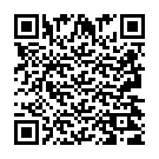 Kod QR dla numeru telefonu +2693421618