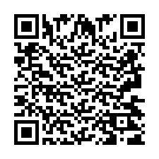 QR-koodi puhelinnumerolle +2693421630