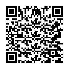 QR-koodi puhelinnumerolle +2693421639