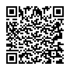 QR-koodi puhelinnumerolle +2693421640