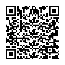 QR-koodi puhelinnumerolle +2693421642