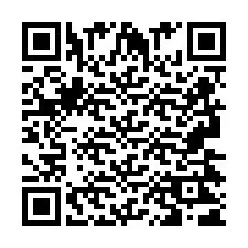 QR-koodi puhelinnumerolle +2693421647