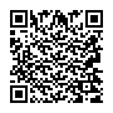 QR-koodi puhelinnumerolle +2693421653