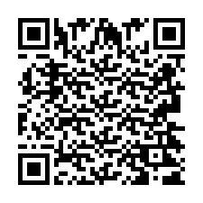 QR-koodi puhelinnumerolle +2693421656