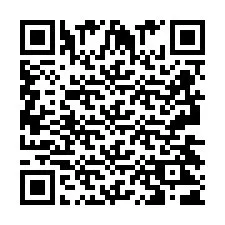 Código QR para número de teléfono +2693421664