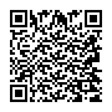 QR-koodi puhelinnumerolle +2693421666