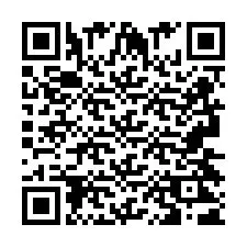 QR-koodi puhelinnumerolle +2693421667