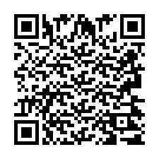 QR-код для номера телефона +2693421702