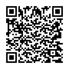 QR-код для номера телефона +2693421718