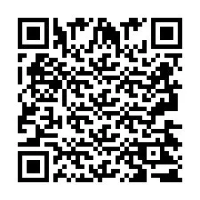 Código QR para número de teléfono +2693421740