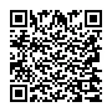 QR-code voor telefoonnummer +2693421786