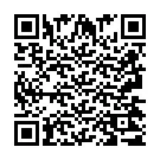 Codice QR per il numero di telefono +2693421794