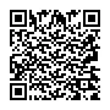 Kode QR untuk nomor Telepon +2693421804