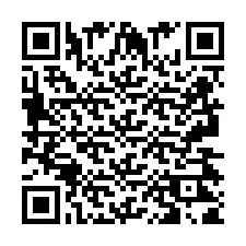 Kode QR untuk nomor Telepon +2693421808