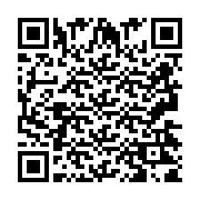 Codice QR per il numero di telefono +2693421851