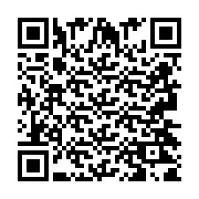 Código QR para número de teléfono +2693421876