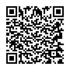 Código QR para número de teléfono +2693421882