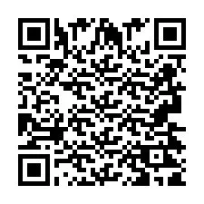 Código QR para número de telefone +2693421947