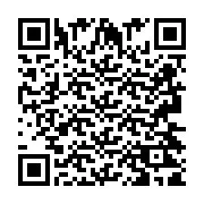 QR kód a telefonszámhoz +2693421962