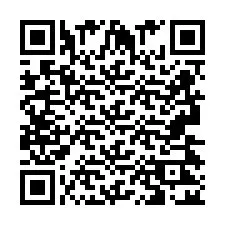 QR kód a telefonszámhoz +2693422007