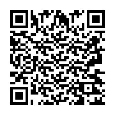 QR код за телефонен номер +2693422030