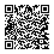 Codice QR per il numero di telefono +2693422032