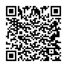 Código QR para número de telefone +2693422037