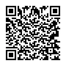 QR-code voor telefoonnummer +2693422053