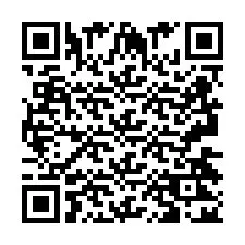 QR-code voor telefoonnummer +2693422070