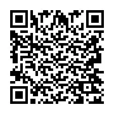 Código QR para número de telefone +2693422076