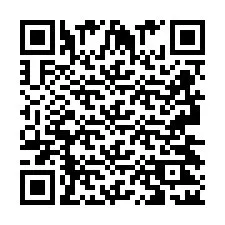 QR код за телефонен номер +2693422136