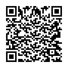 QR-code voor telefoonnummer +2693422139