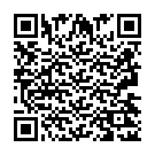 Codice QR per il numero di telefono +2693422160