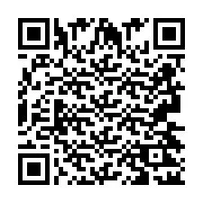 QR Code pour le numéro de téléphone +2693422163