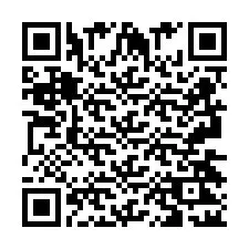 Codice QR per il numero di telefono +2693422174