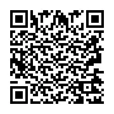 Kod QR dla numeru telefonu +2693422180