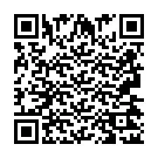 QR-code voor telefoonnummer +2693422183