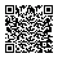 QR-код для номера телефона +2693422186