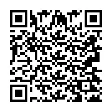 Codice QR per il numero di telefono +2693422243