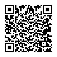 QR-code voor telefoonnummer +2693422257