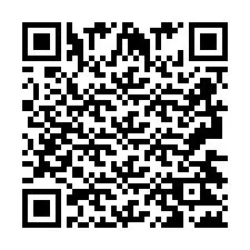 QR код за телефонен номер +2693422261