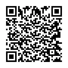 Código QR para número de telefone +2693422262