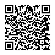 Codice QR per il numero di telefono +2693422286