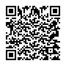 QR код за телефонен номер +2693422289