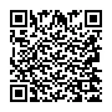 Código QR para número de teléfono +2693422296