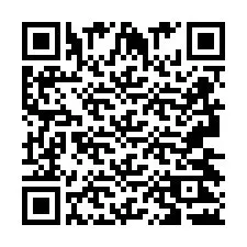 Codice QR per il numero di telefono +2693422333