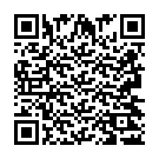 Codice QR per il numero di telefono +2693422336