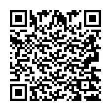 QR код за телефонен номер +2693422345