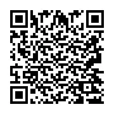 Código QR para número de telefone +2693422369